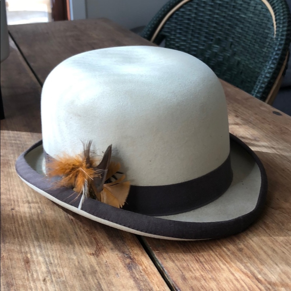 Vintage Bowler Hat